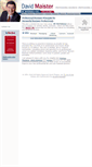 Mobile Screenshot of davidmaister.com